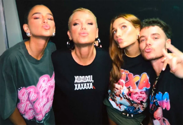 Sasha, João Figueiredo e Bruna Marquezine Aproveitam Show de Xuxa